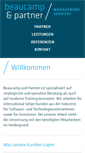 Mobile Screenshot of beaucamp.de